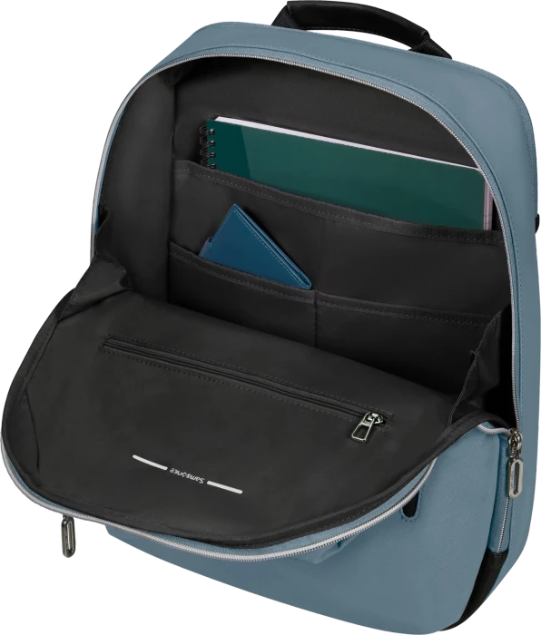 Samsonite Ongoing, Backpack, 14.1" Notebook-Rucksack, 37.5cm, 14.5l, Petrol Grey