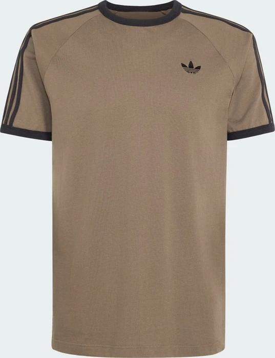 adidas 3-Streifen T-Shirt kurzarm branch/black (Herren)