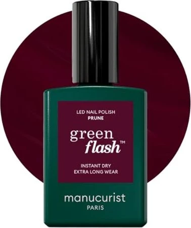 Manucurist Green Flash Gel Nagellack prune, 15ml