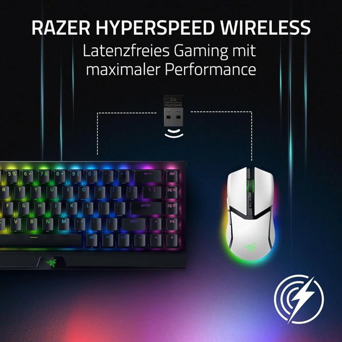 Razer Cobra Pro weiß, USB/Bluetooth