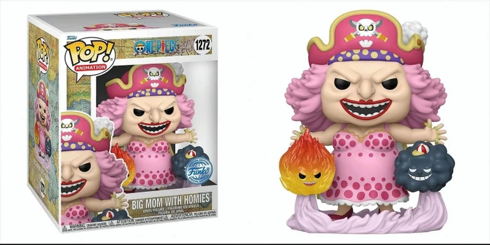 FunKo Pop! Animation - One Piece - Super Big Mom with Homies