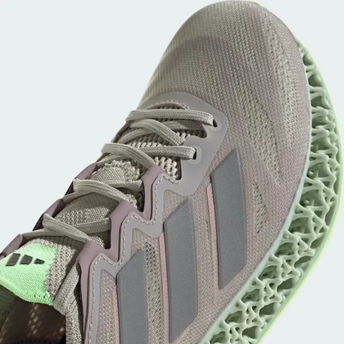 adidas 4D FWD 3 putty grey/matte silver/green spark (Damen)