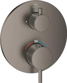 Grohe Atrio Thermostat mit 1 Absperrventil satin graphite