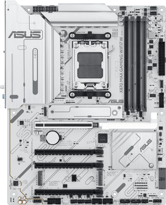 ASUS X870 Max Gaming WIFI7 W (AMD AM5)