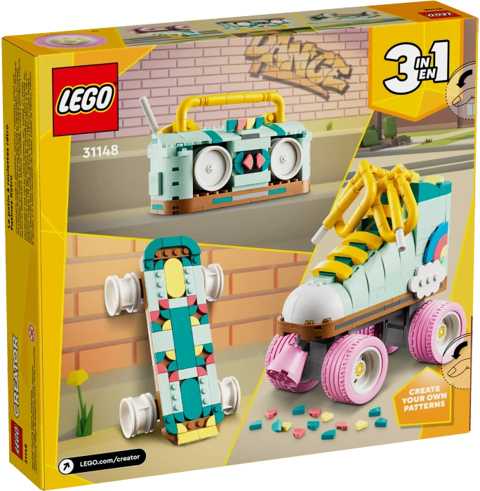 LEGO Creator 3in1 - Rollschuh
