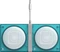8BitDo Retro 87 Mechanical Keyboard - N64 30th Collection, Clear Blue, Cloud Gray Linear, USB/Bluetooth, US Vorschaubild