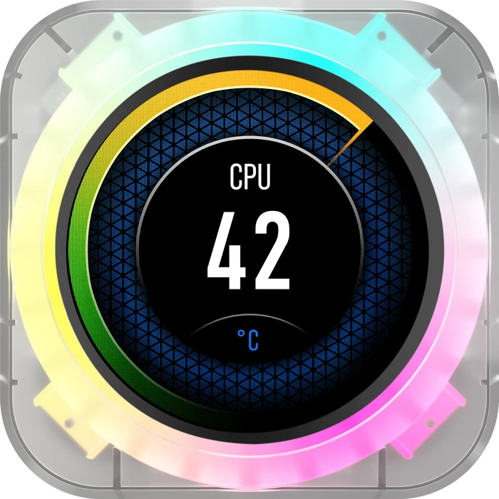 Corsair iCUE Elite LCD CPU-Kühler LCD-Display Upgrade-Kit, Ice