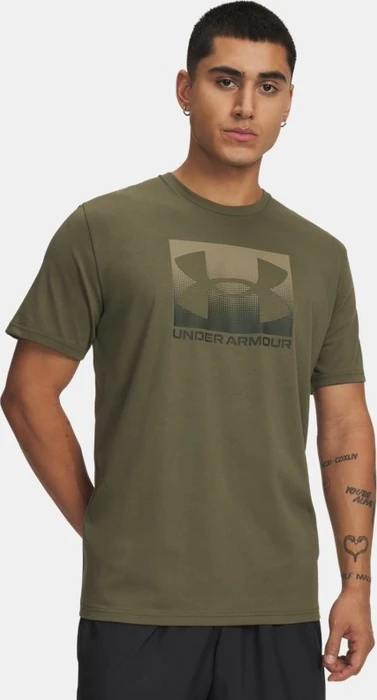 Under Armour Boxed Funktionsshirt kurzarm marine od green/bayou (Herren)