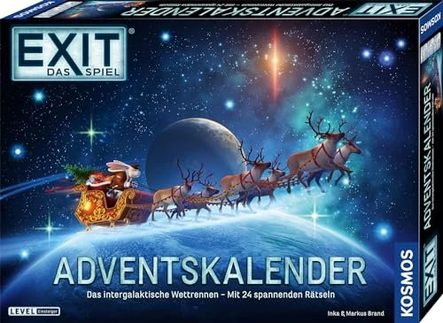 Kosmos Exit - Das Spiel Adventskalender: Das intergalaktische Wettrennen 2024