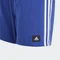 adidas 3-Streifen Badeshorts semi lucid blue/white (Junior) Vorschaubild
