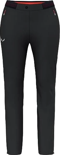 Salewa Pedroc 2 Durastretch long Softshell Hose lang black out (Damen)