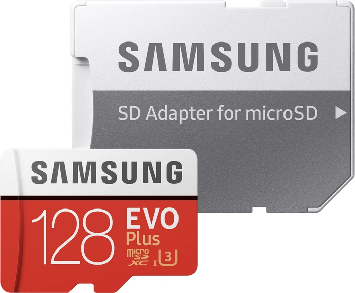 Samsung EVO Plus R100/W90 128GB Kit, UHS-I U3, Class 10