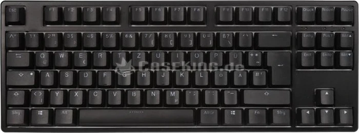 Ducky One TKL PBT schwarz, LEDs RGB, MX RGB BROWN, USB, DE