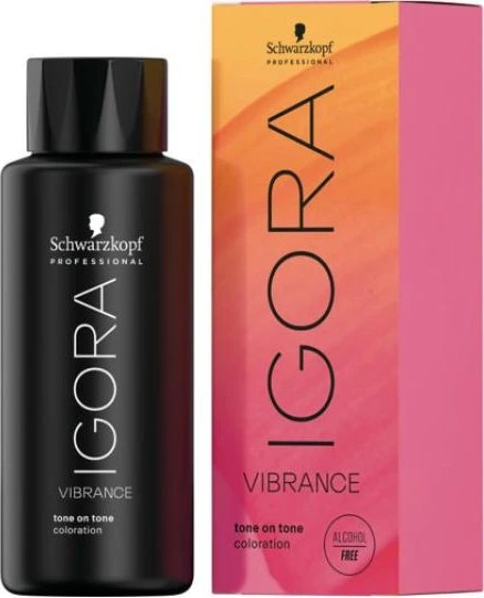 Schwarzkopf Igora Vibrance Haarfarbe 7-24 mittelblond asch beige, 60ml