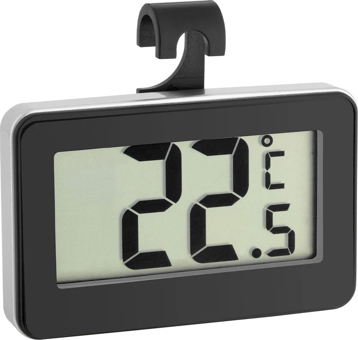 TFA Dostmann Thermometer schwarz, digital