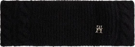 Tommy Hilfiger Chic Wollmix Stirnband schwarz (Damen)