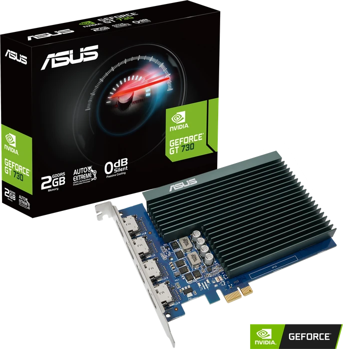 ASUS GeForce GT 730, GT730-4H-SL-2GD5, 2GB GDDR5, 4x HDMI