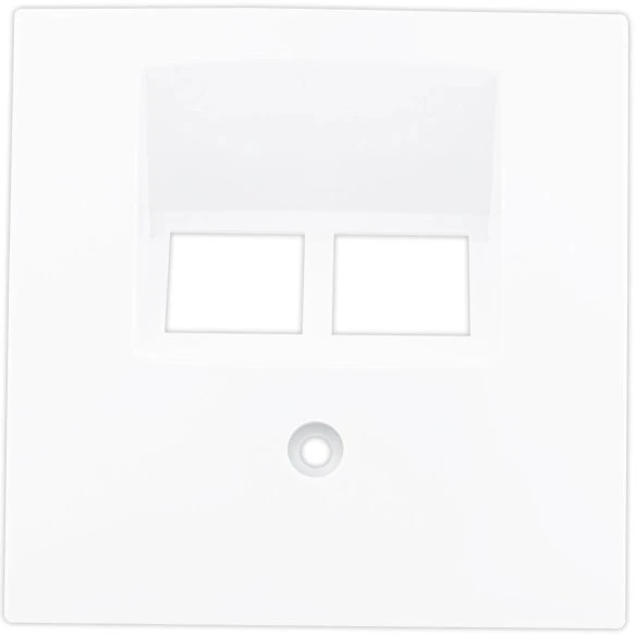 REV Ritter Studio Abdeckung für RJ45 Netzwerkdose, weiß