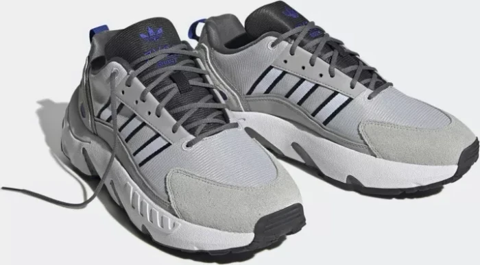 adidas ZX 22 Boost grey two/cloud white/semi lucid blue (Herren)