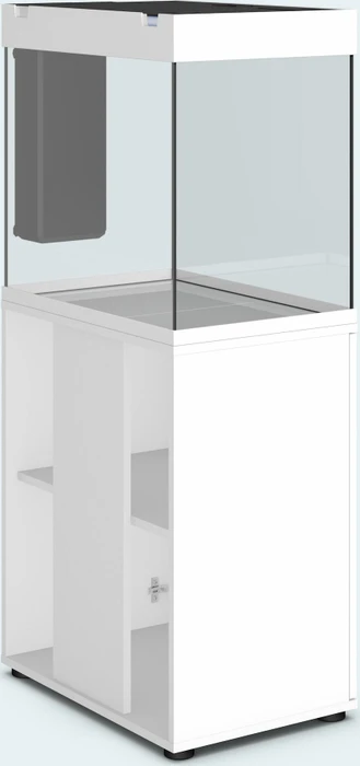 Juwel Lido 120 LED Aquarium-Set mit Unterschrank, weiß/weiß, 120l