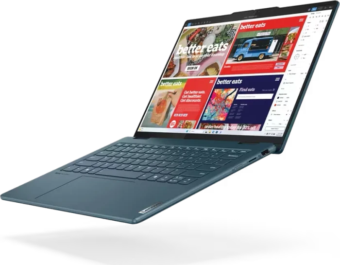Lenovo Yoga 7 14IML9, Tidal Teal, Core Ultra 7 155H, 32GB RAM, 1TB SSD, DE
