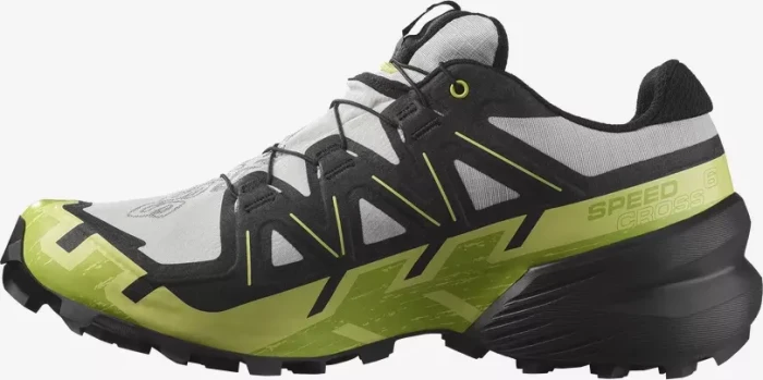 Salomon Speedcross 6 GTX lunar rock/black/sunny lime (Herren)