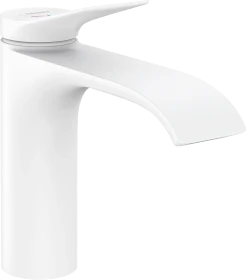 Hansgrohe Vivenis 110 CoolStart Einhebel-Waschtischmischer ohne Ablaufgarnitur mattweiß