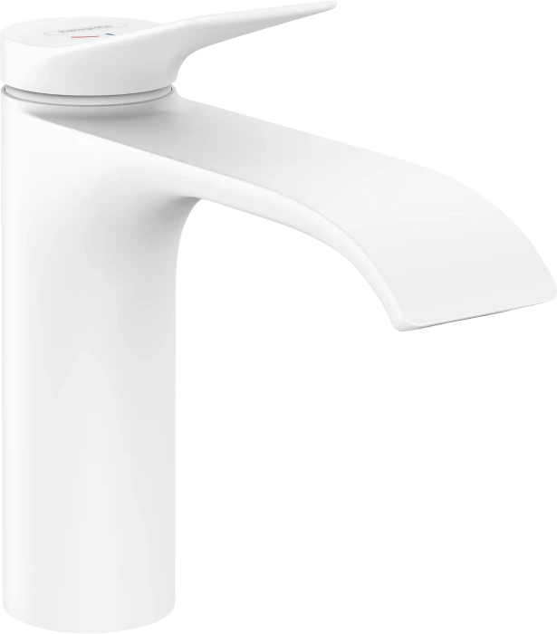 Hansgrohe Vivenis 110 CoolStart Einhebel-Waschtischmischer ohne Ablaufgarnitur mattweiß