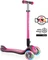 Globber Elite Deluxe Lights Kickboard deep pink Vorschaubild