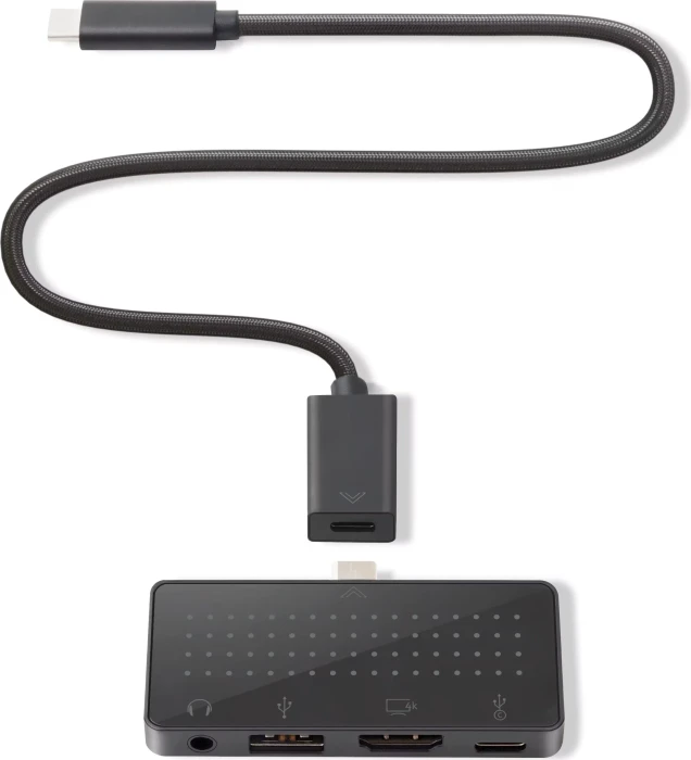 Twelve South StayGo mini schwarz, USB-C Hub, USB-C 2.0 [Buchse]