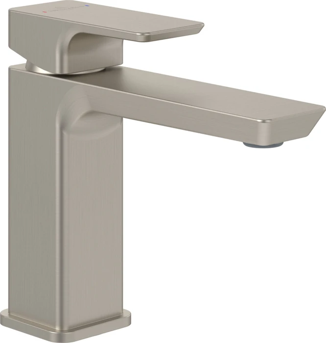 Villeroy & Boch Subway 3.0 Einhebel-Waschtischarmatur ohne Ablaufgarnitur brushed nickel matt