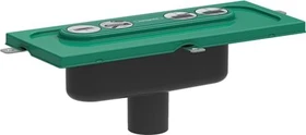 Hansgrohe RainDrain uBox universal Grundkörper für Duschrinne, Kunststoff