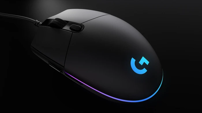 Logitech G203/G102 Lightsync schwarz, USB