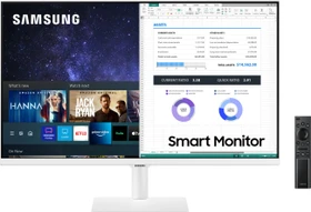 Samsung Smart Monitor M5 M50A, weiß, 27"