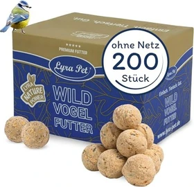 Lyra Pet Meisenknödel ohne Netz, 200 Stück, 18kg