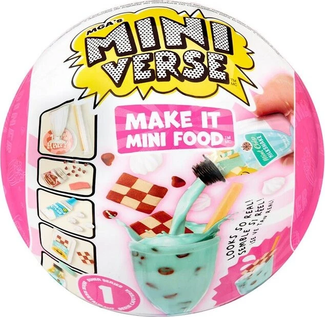 MGA Entertainment MGA's Miniverse - Make It Mini Food Diner Serie 3B (verschiedene Ausführungen)