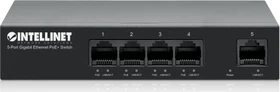 Intellinet Desktop Gigabit Switch, 5x RJ-45, 40W PoE+ (561792)