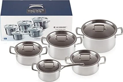 Le Creuset 3-Ply Kochtopf-Set, 5-tlg.