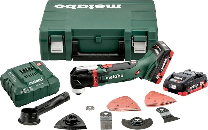 Metabo MT 18 LTX Akku-Multifunktionswerkzeug inkl. Koffer + 2 Akkus 4.0Ah