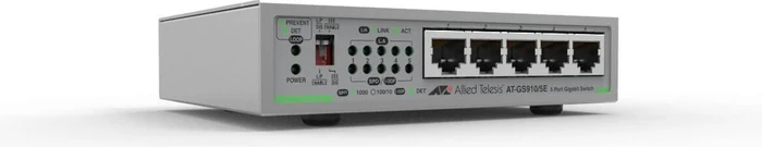 Allied Telesis CentreCOM GS910 Desktop Gigabit Switch, 5x RJ-45
