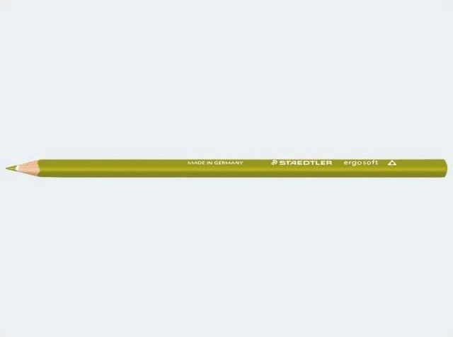Staedtler ergosoft 157 Buntstift olivgrün, 12er-Pack
