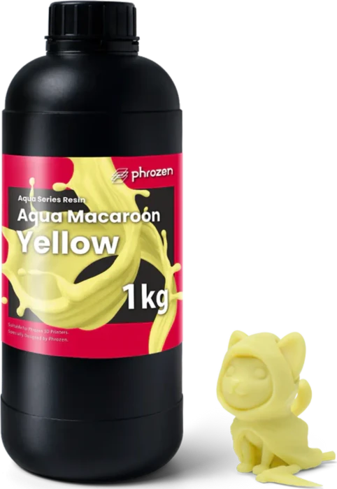 Phrozen Aqua Macaroon Resin Yellow, 1.00kg (phr-64010100747074)