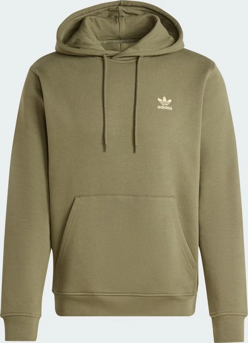 adidas Trefoil Essentials Hoodie olive strata (Herren)