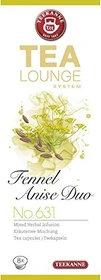 Teekanne TeaLounge no. 631 Fennel Anise Duo Teekapseln, 8 Stück