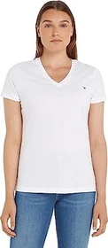 Tommy Hilfiger Heritage T-Shirt kurzarm classic white (Damen)