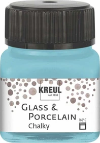 Kreul Glass & Porcelain Chalky Malfarbe, ice mint, 20ml