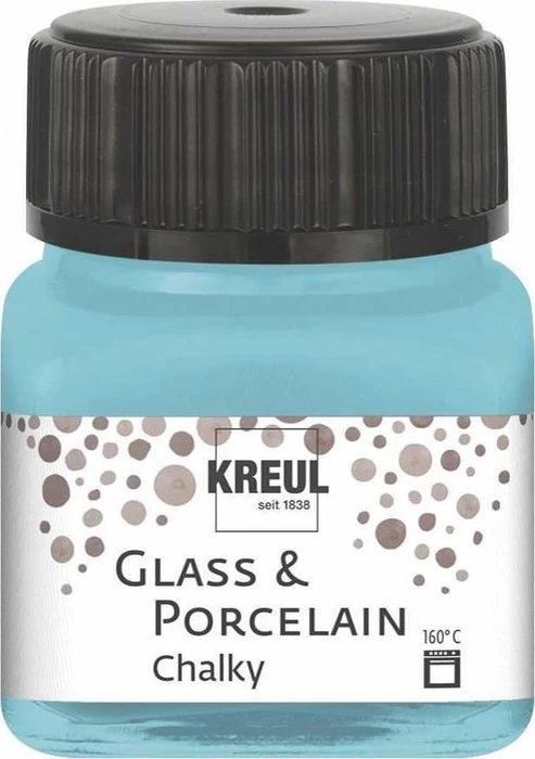 Kreul Glass & Porcelain Chalky Malfarbe, ice mint, 20ml