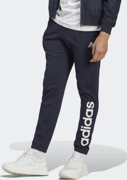 adidas Essentials Single Jersey Tapered Elasticized Cuff Logo Trainingshose lang legend ink (Herren)