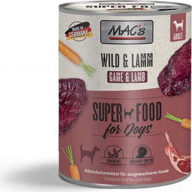 MAC's Dog Wild und Lamm, 4.80kg (6x 800g)