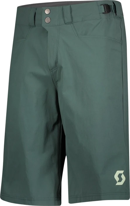 Scott Trail Flow Fahrradhose kurz smoked green (Herren)